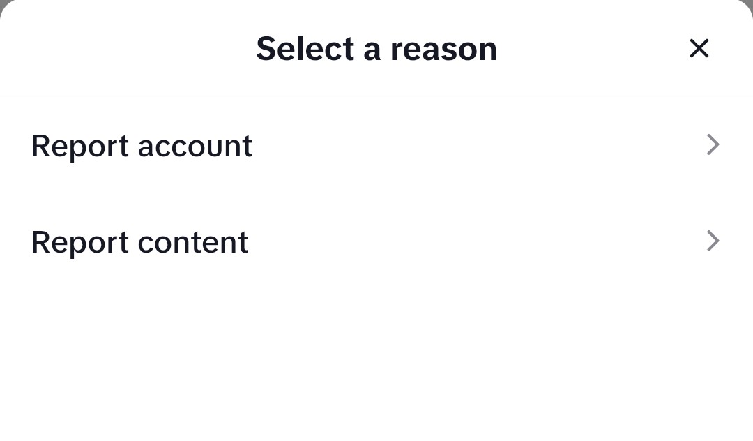 remove someone tiktok account step 2