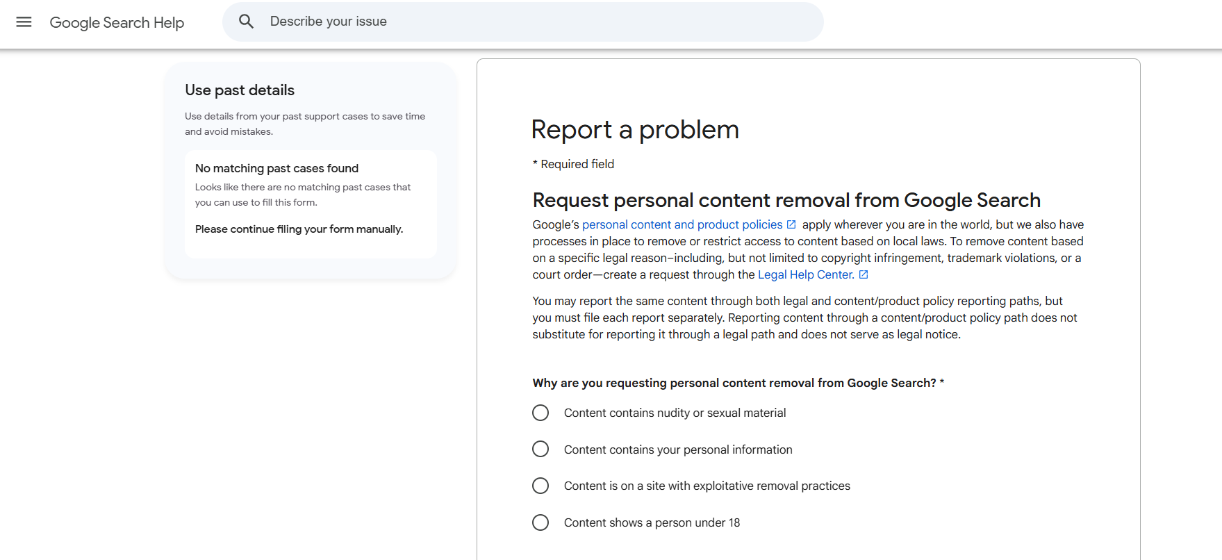 report-a-problem-form-google